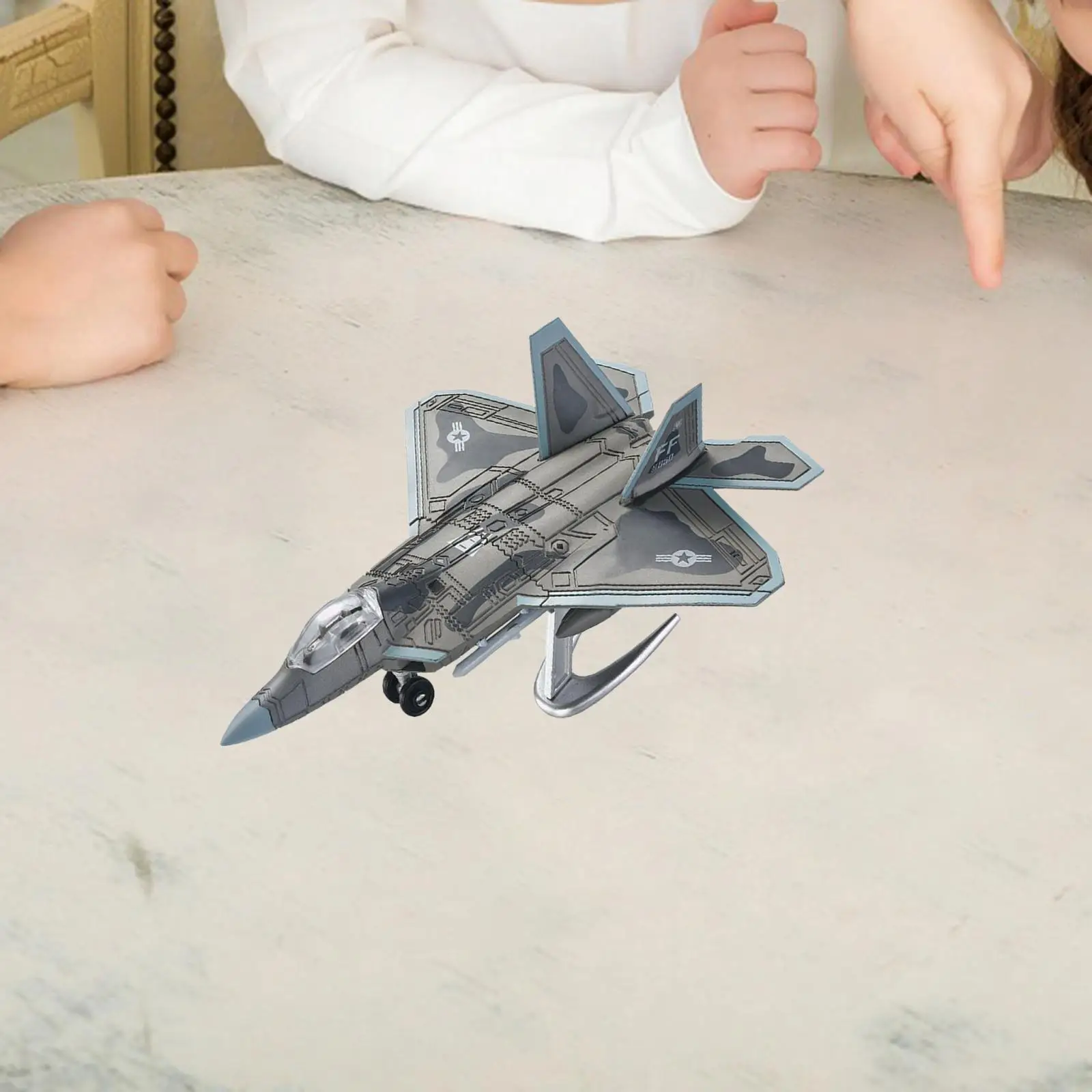 1/72 Fighter Model 3D Puzzle DIY Assemble Simulation Collectible Plane Model Brain Teaser for Adults Girls Children Gifts