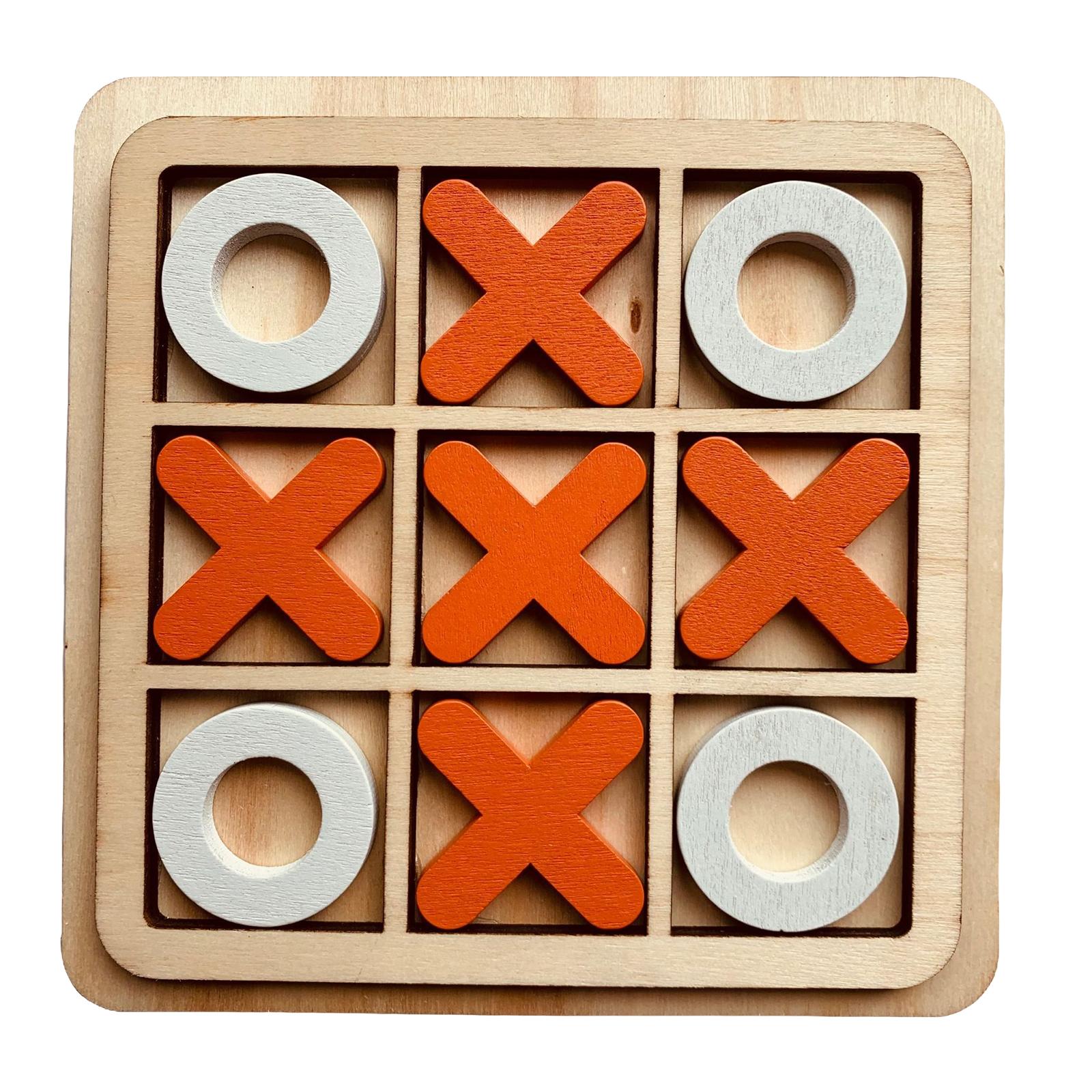 Классическая деревянная настольная игра Tic TAC Toe, Обучающие игрушки,  интеллектуальная забавная настольная игра для отдыха, семейные игры для  детей | AliExpress