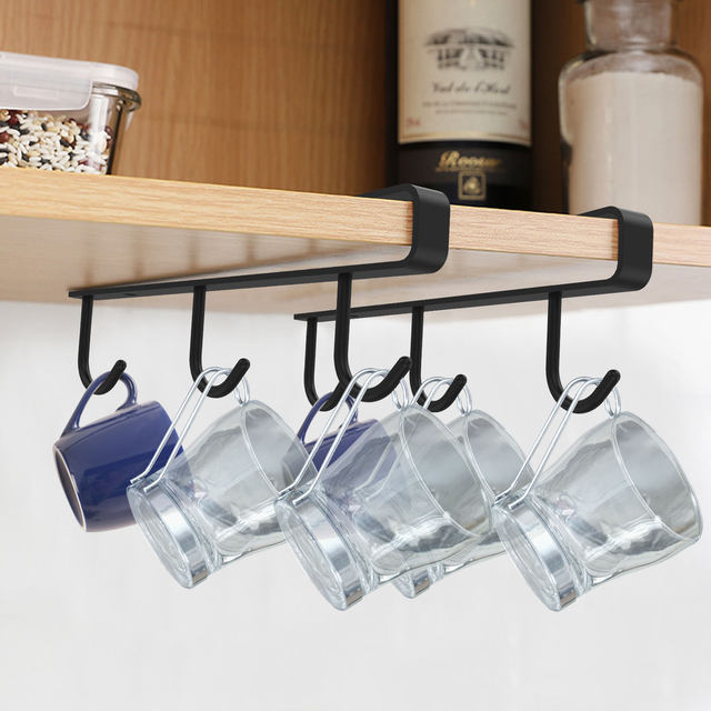 Wall Mounted Coffee/tea/mate Mugs Rack. Coffee Cup Holder. Tea 