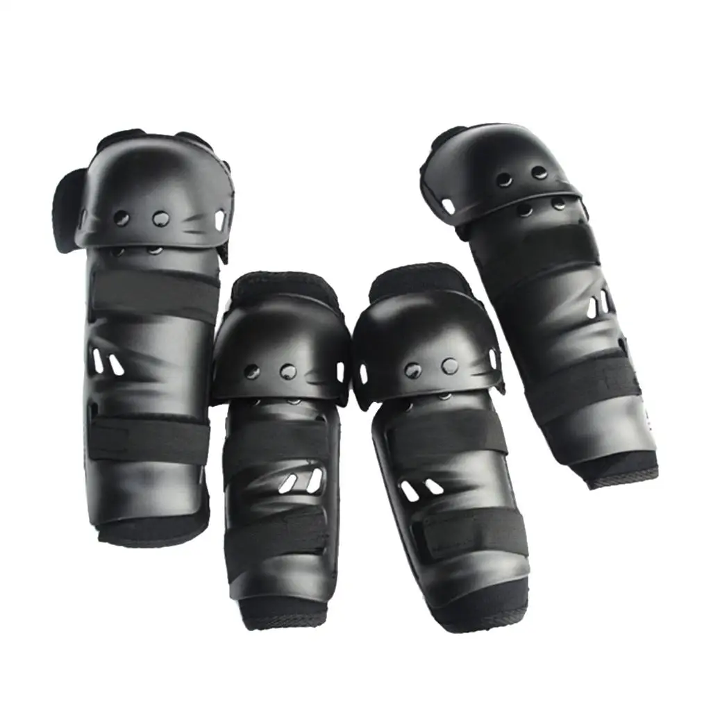 Motorcycle Motocross Racing Knee & Elbow Pads Protector Guards Gear