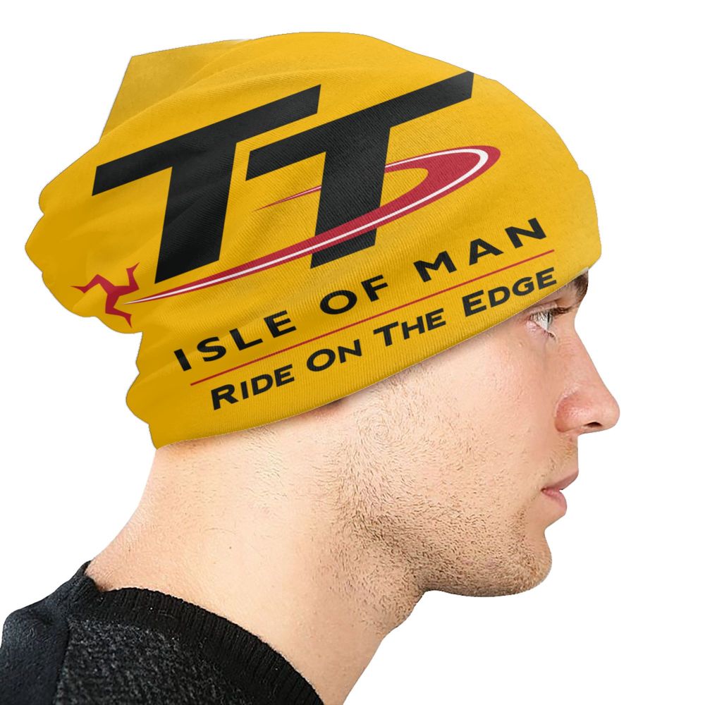 Benutzerdefinierte Isle Of Man TT Skullies Beanies Caps Cool Winter Warm Frauen Männer Stricken Hut Unisex Erwachsene Motorrad Motorhaube Hüte – Detail 39