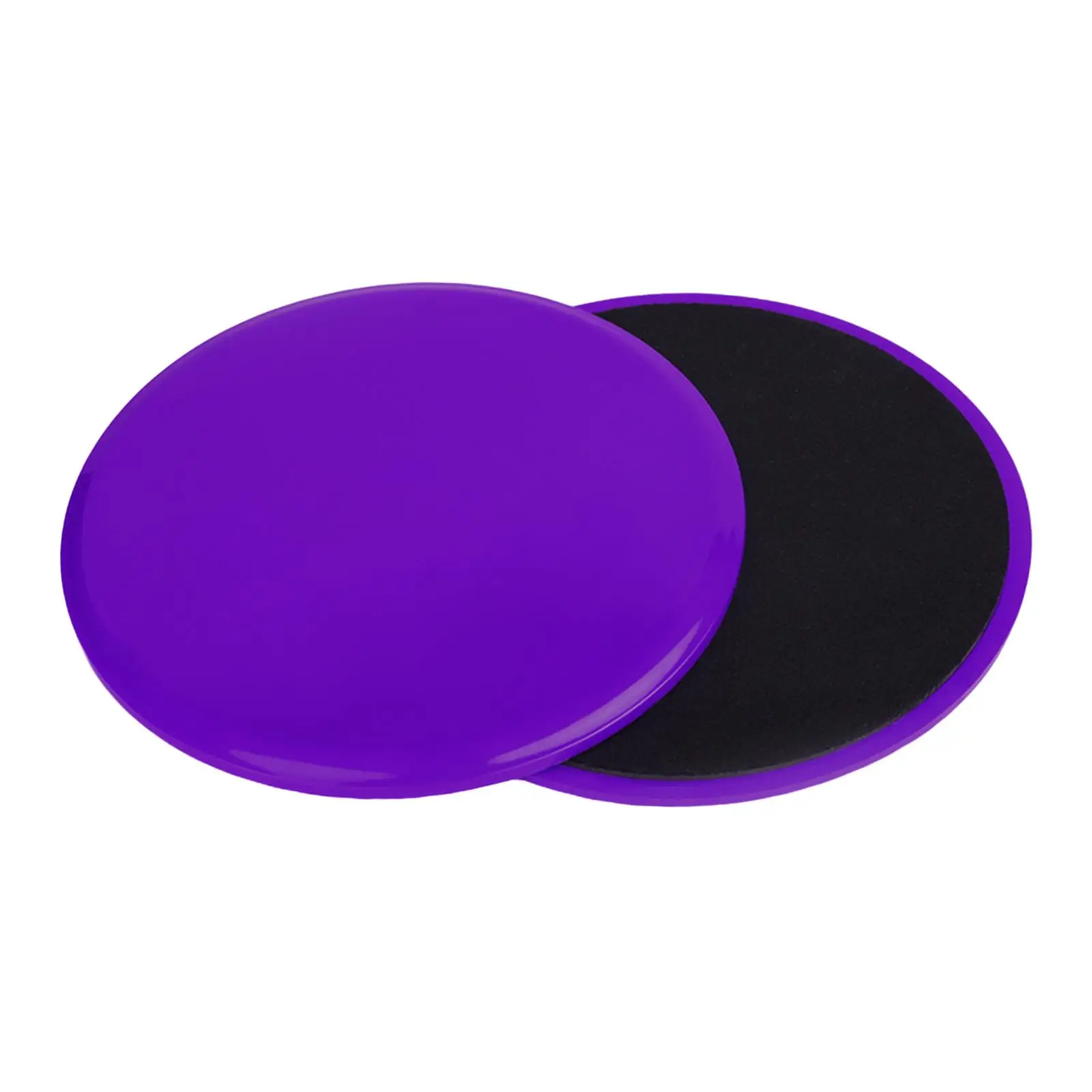 2-piece core glides for training double-sided gliding discs on carpet or