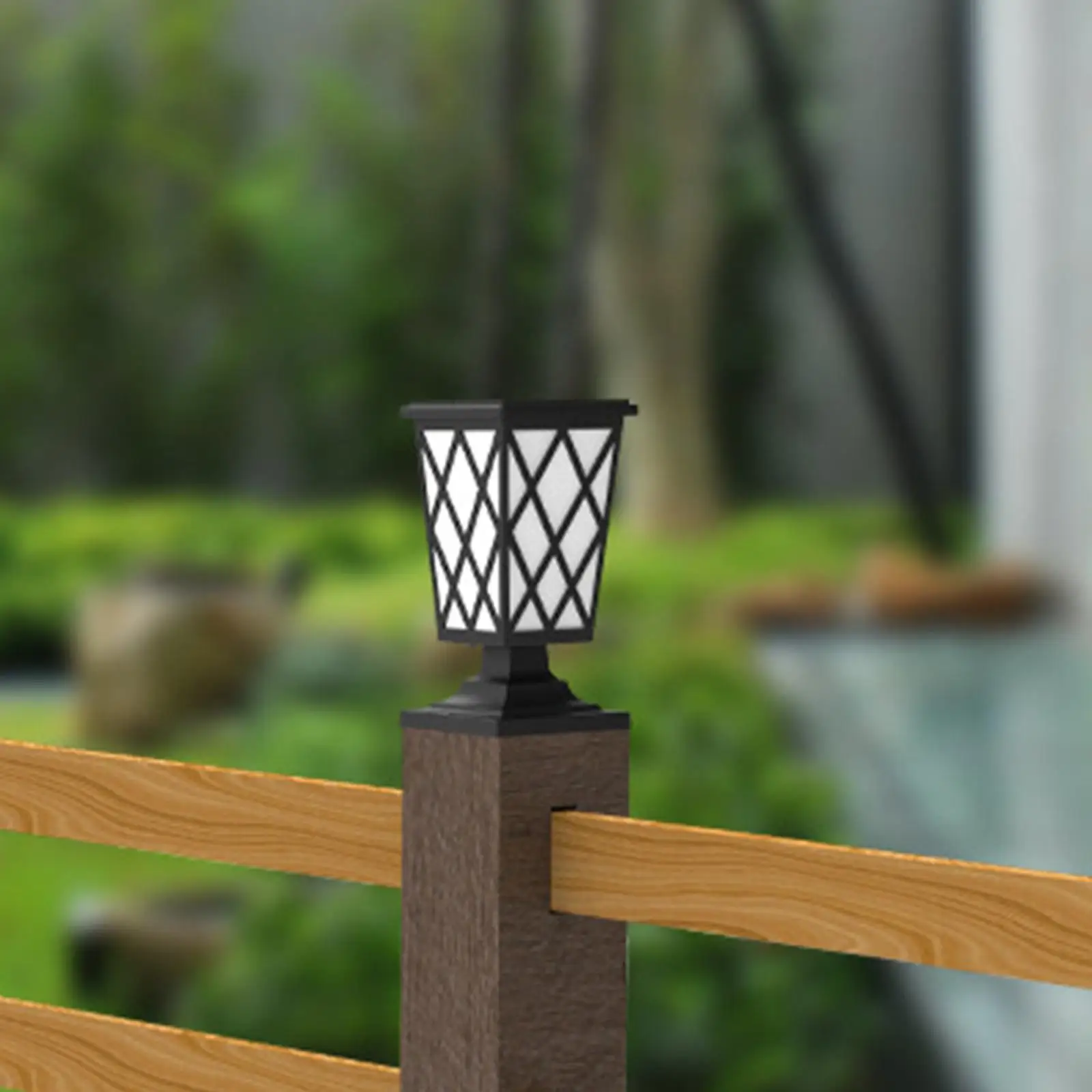Solar Post Light Flame Light Decorative Lamp LED Solar Light Garden Landscape Lights for Courtyard Balcony Deck Yard Decoration