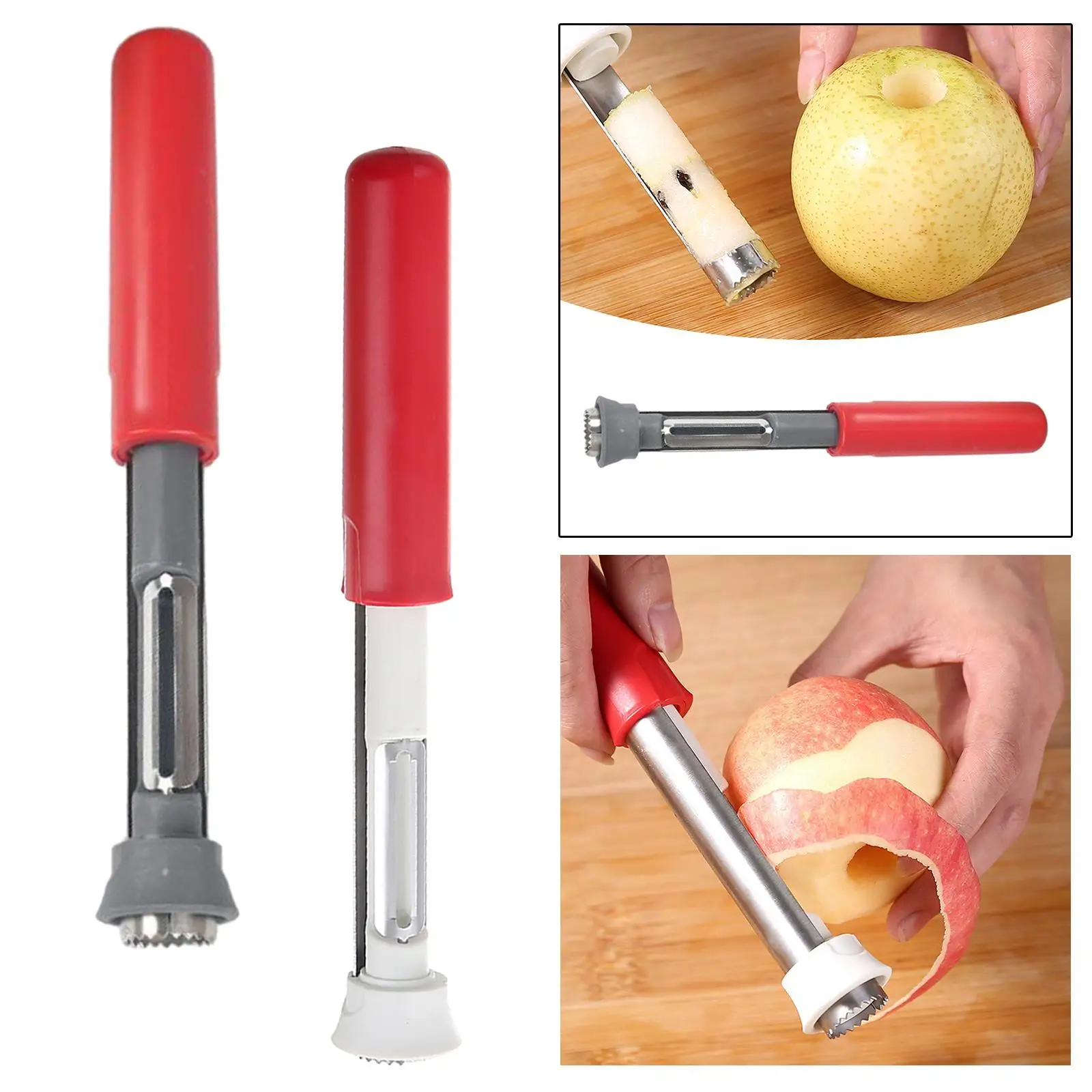 Apple Corer Cutter Durable Portable Apple Tool for Apple Pear Vegetable