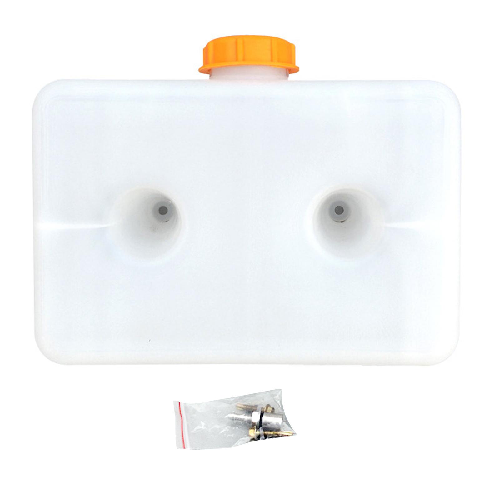 Gas Fuel Storage Tank 2 Holes Plastic for Car Heater Durable for Car SUV Truck Oil Gasoline Tank