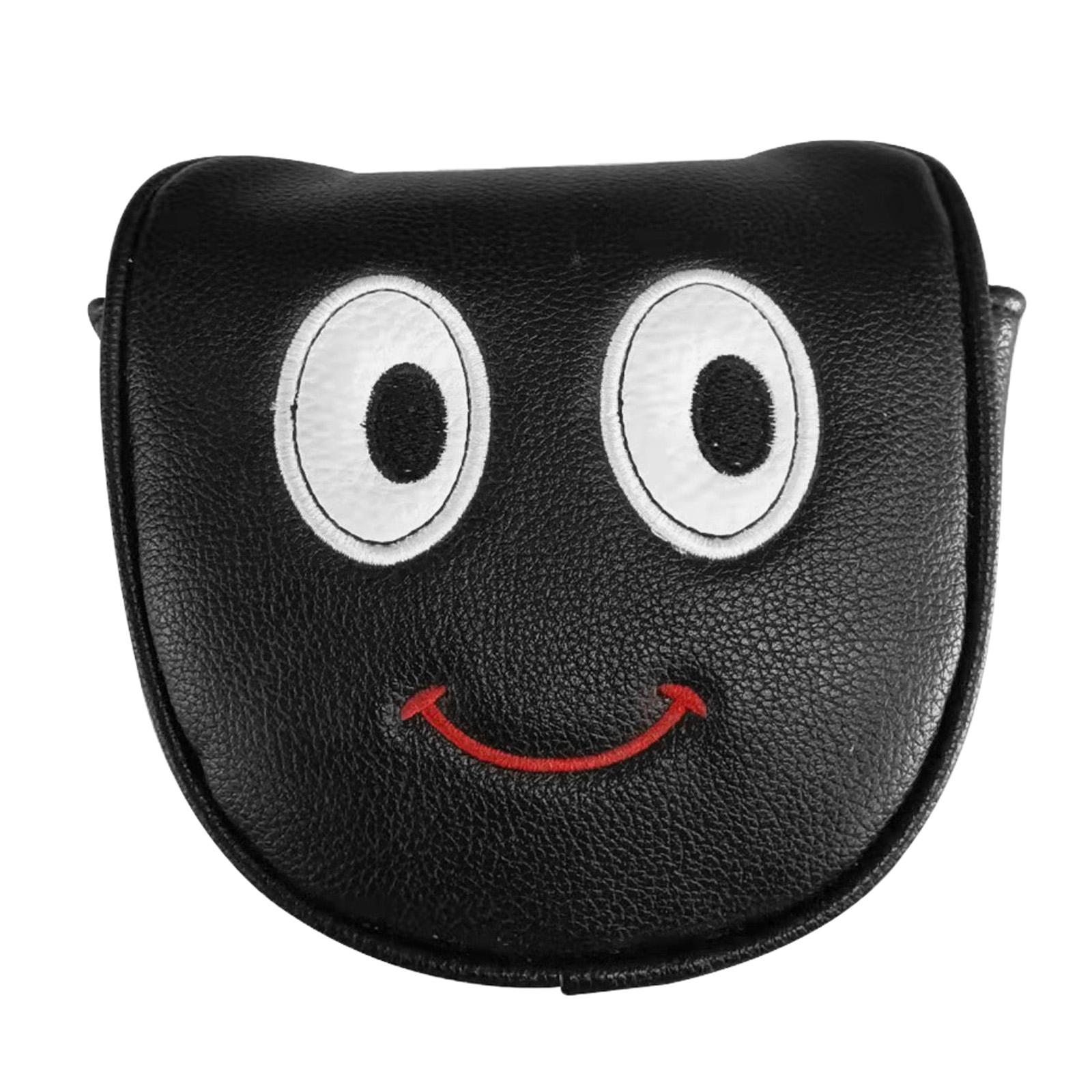 Golf Mallet Putter Headcover with Magnet Closure Accessories Guard Fits All Brands Shafted PU Gear for Golfer Player Women Tour