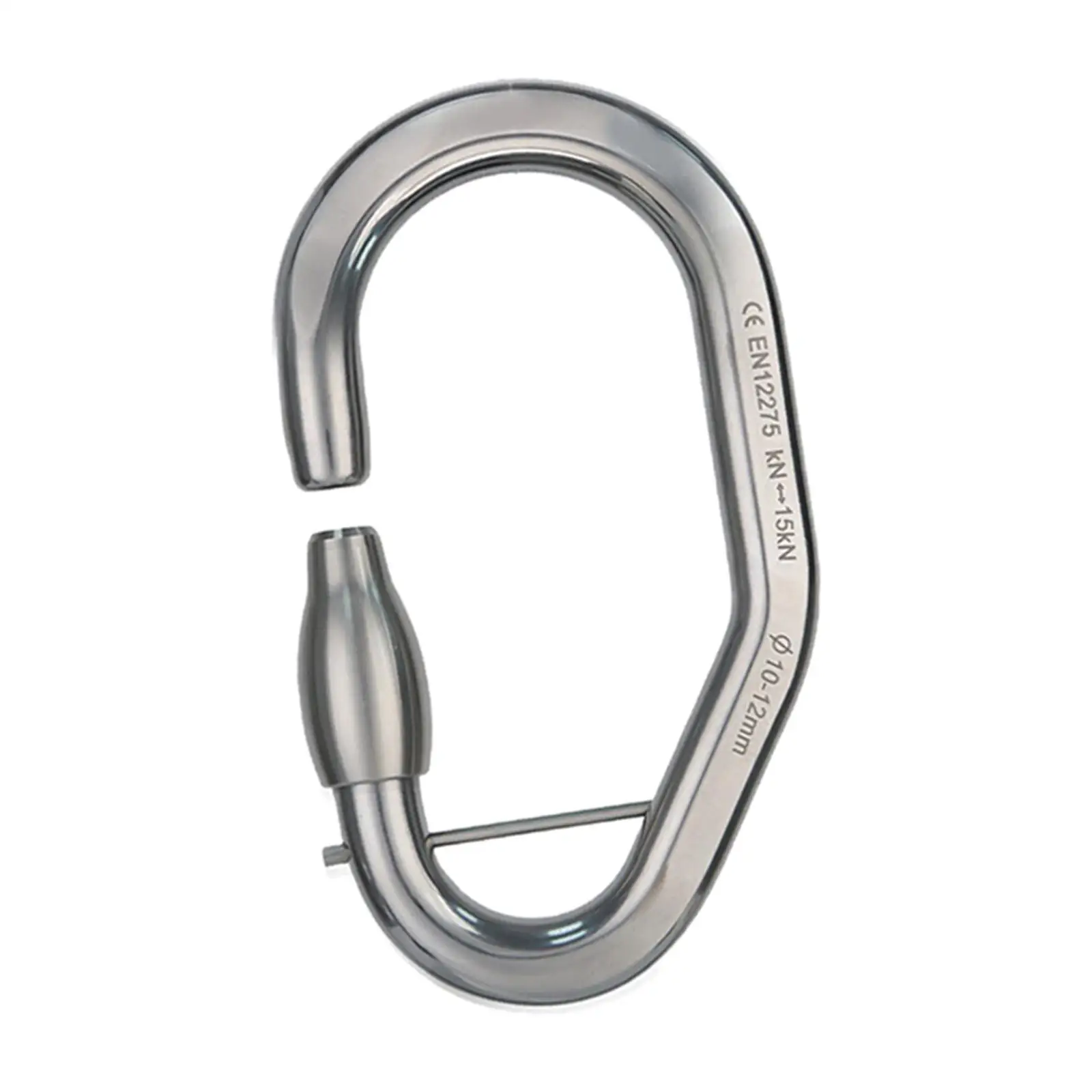Lightweight Climbing Carabiner Locking 15kN Durable Heavy Duty Clip Hooks for Outdoor Hiking Camping Rescuing Tree Arborist