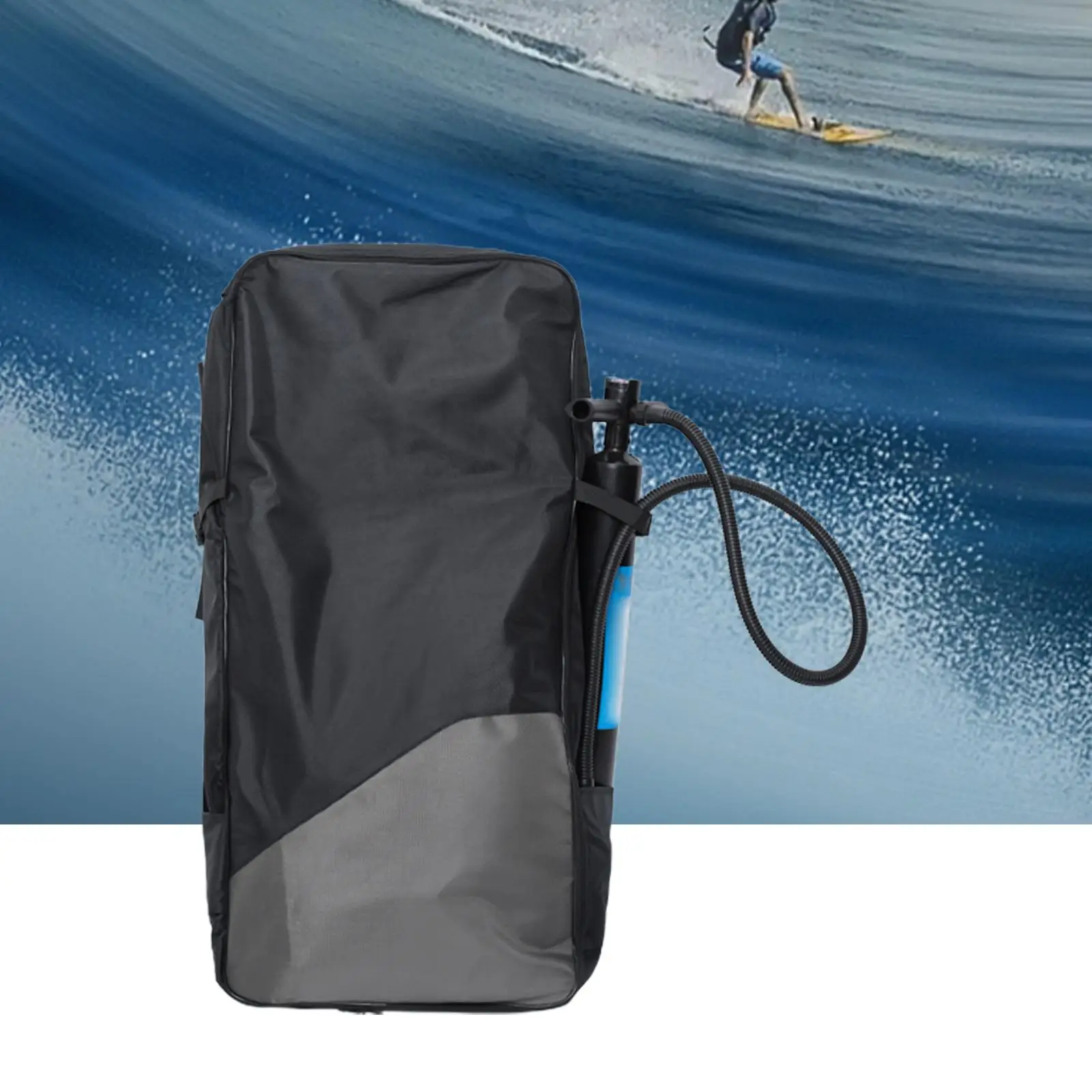 Paddleboard Carry Backpack Stand up Paddle Board Carrier Adults Rucksack Women Men with Zipper Surfboard Backpack for Outdoor