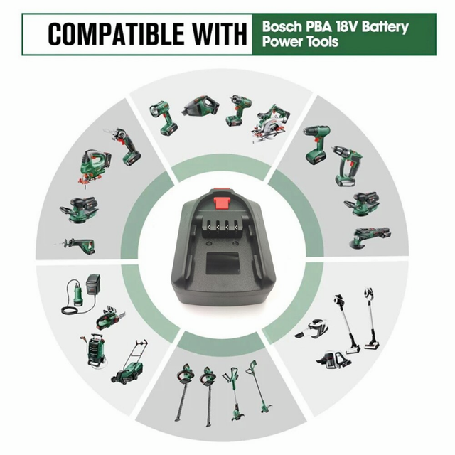 Black and Decker Battery Adapter to Bosch – Power Tools Adapters