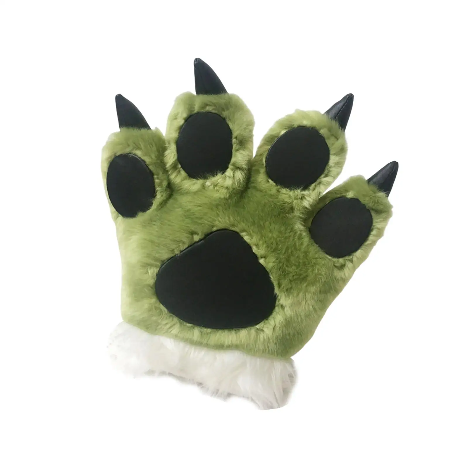 Cute Simulation Animal Palm Paw Glove Plush Toy Soft Game Prop Educational Toys Clawen