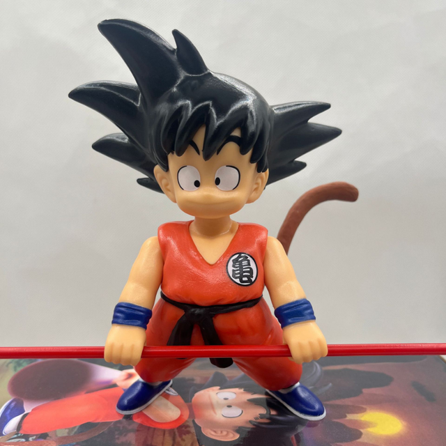 SeekFunning 10 Dragon Ball Z Toys,Super Saiyan Standing Fighting Goku for  Kids Birthday Gifts Desk Decor 