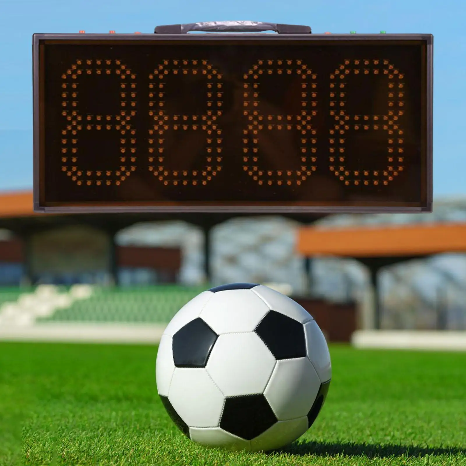 Portable Electronic Digital Scoreboard Score Keeper for Soccer Volleyball