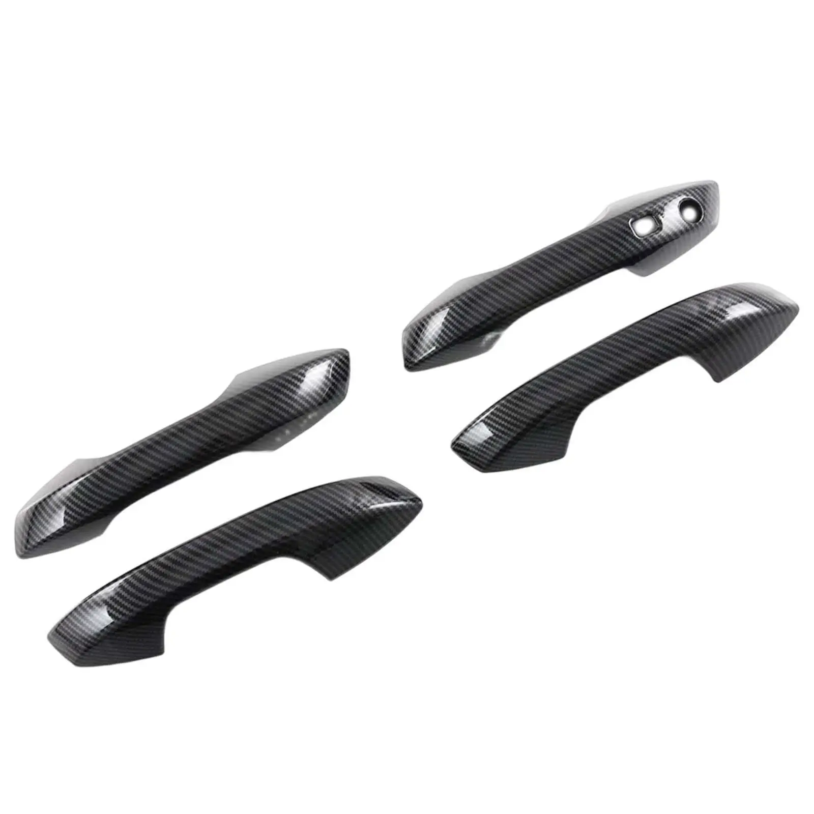 4x Auto Door Handle Protective Cover Scratch Guard Trim Door Knob Parts Replacement Decorative Protector for Byd Atto 3