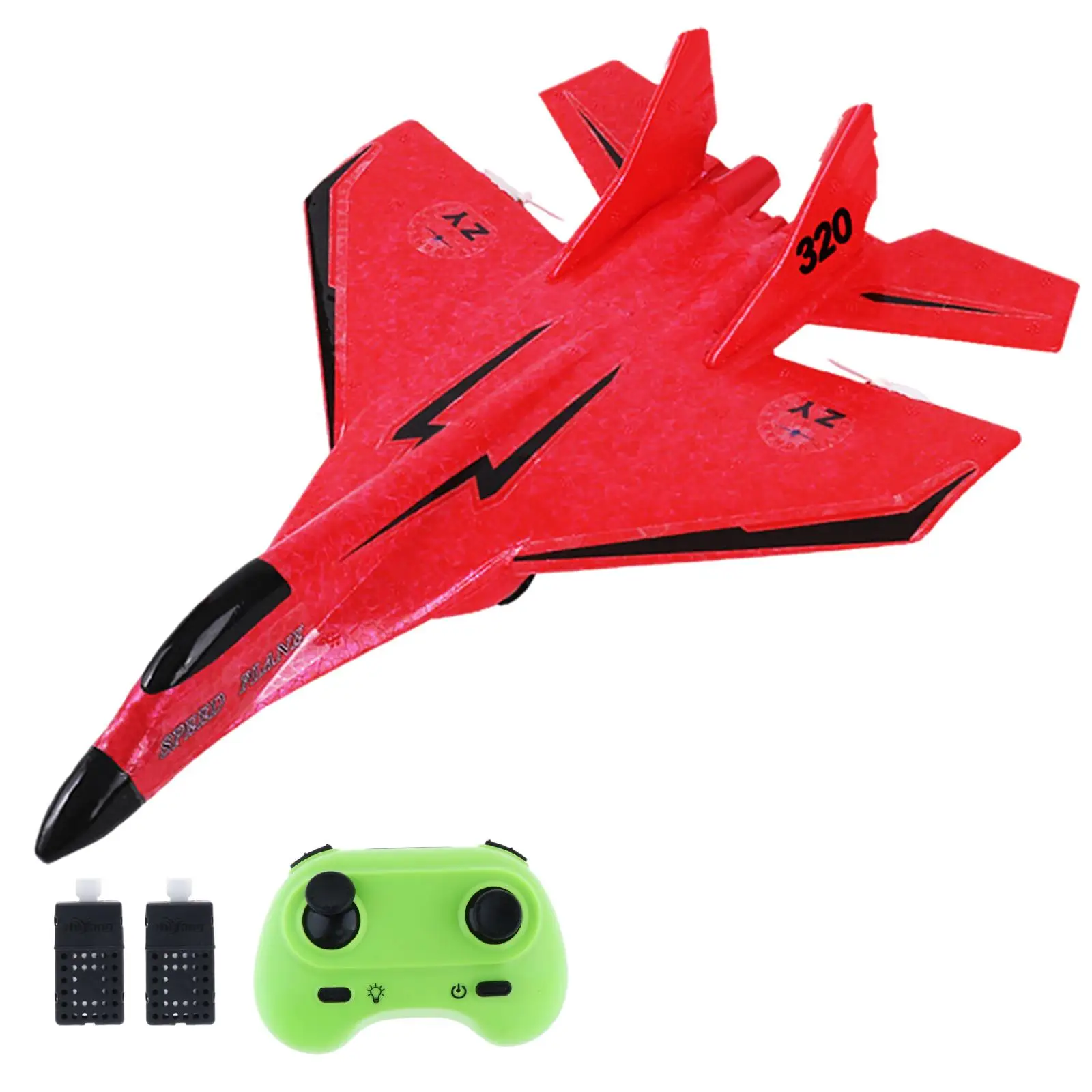 2 CH RC Plane Portable Ready to Easy to Control with Light Gift Foam RC Airplane RC Glider Aircraft for Kids Boys Girls