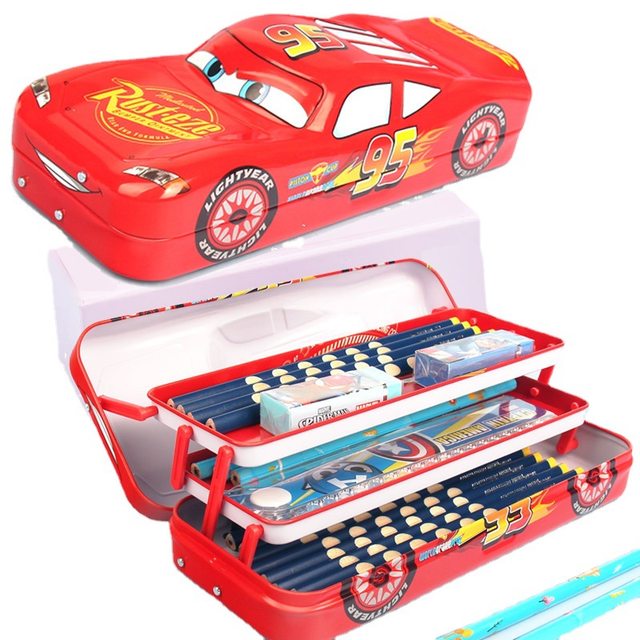 Lightning McQueen Hard Shell Car (3D) Boys Pencil Case