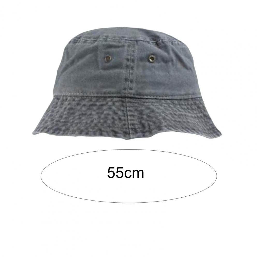 Description Picture 3 of itemSun Washed Denim Men Women Hip Hop Fisherman Hat Fishing Cap for Autumn