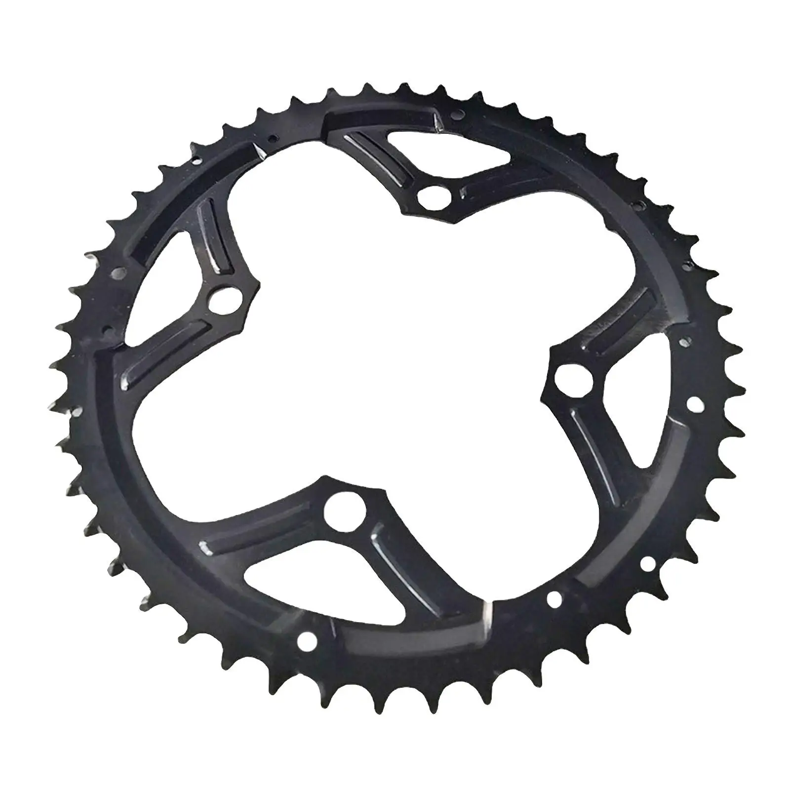 Round Oval Chainring 104mm BCD 48T Narrow Wide Single Chainring for 7/8/9   XC -Bike  Mountain Bike 
