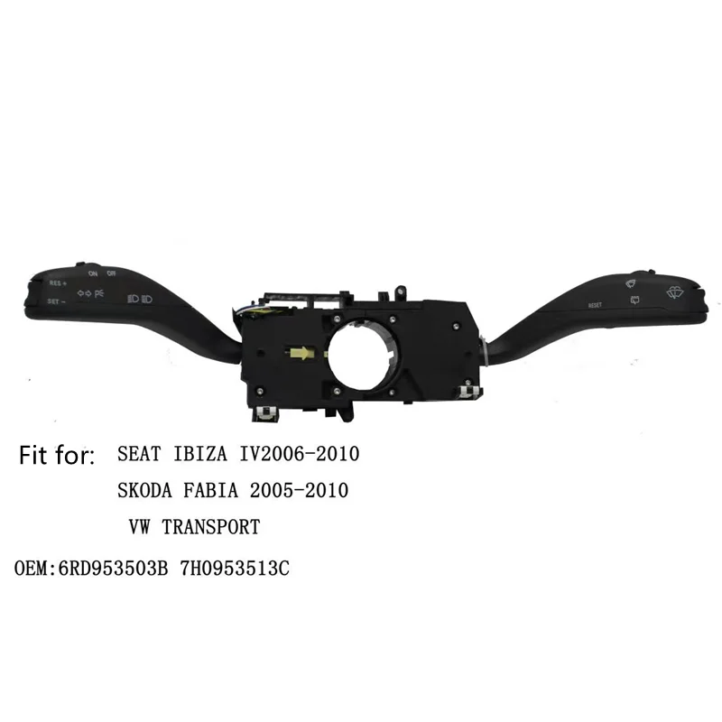 Interruptor combinado de señal de giro y limpiaparabrisas para vehículos SEAT, ŠKODA y VW