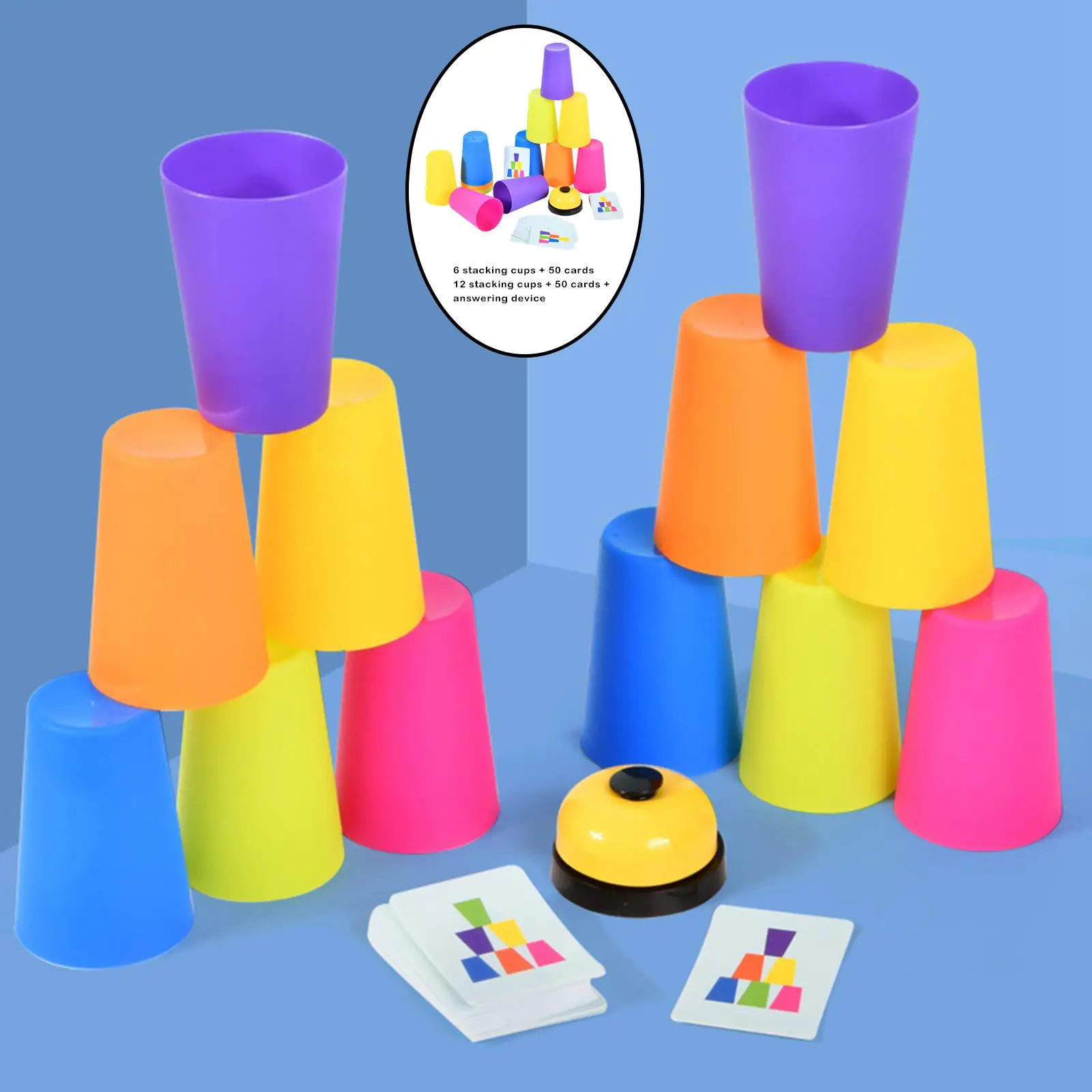 Baby Stacking Toy Training Game Learning Baby Toys for Toddlers Kids Gifts
