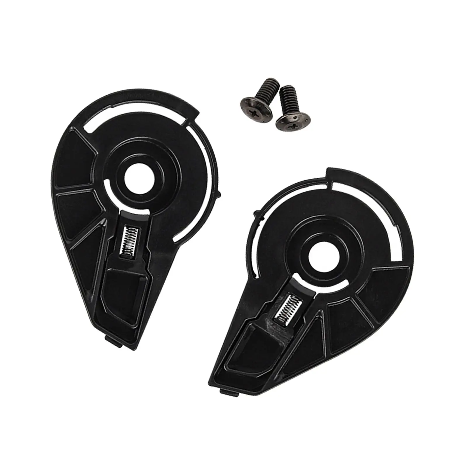 2x Motorcycle Helmet Lens Base Lens Side Plate for Soman 965 Direct Replace Accessories
