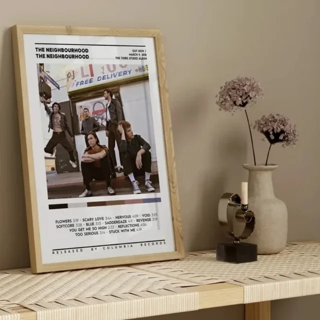 Scandinavian Classic Wall Art The-Neighbourhood Top Music