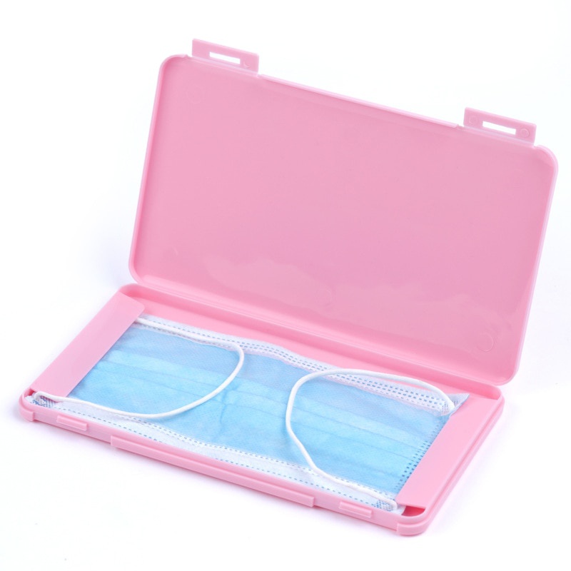 Maske Aufbewahrungsbox Verpackung Staubdicht Maske Fall Gesichtsmaske Halter Sicher Keine Verschmutzung Einweg Box Organizer Haushaltswerkzeuge – Detail 3