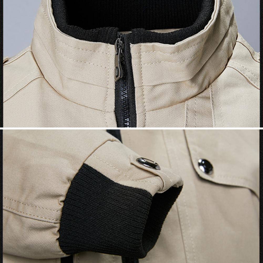 Title 2, Veste Cargo en coton pour hommes, blouson bomba...