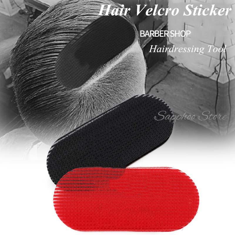 Best of Men Retro Styling Oil Head Hair Velcro Sticker Hair Modeling Stickers Women Makeup Bangs Stickers Salon Hairdressing Tool Reviews & Tips