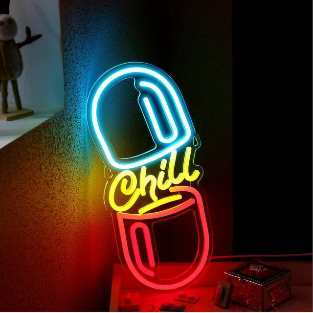 Lady popular Neon Signs Dimmable Lady Neon lights LED Neon Signs Wall Decor Sign Room