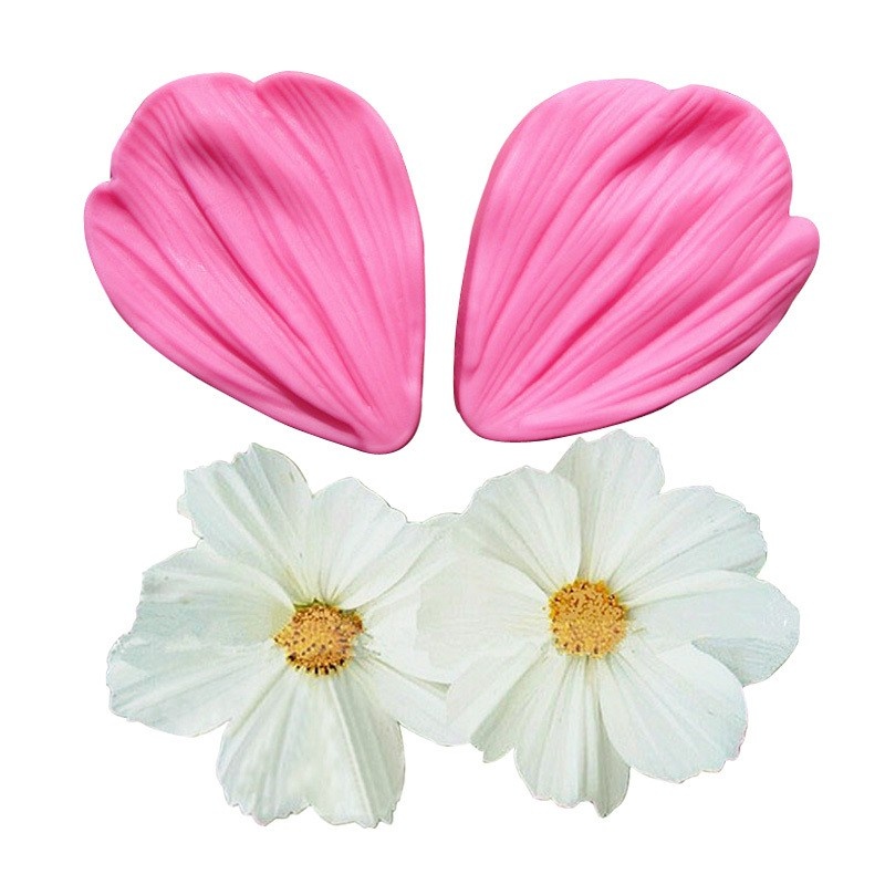 Description Picture 2 of itemChrysanthemum Flower Petals Shape Silicone Mold Fondant Chocolate Cake Tools Baking Cookie Moulds Decorating Molds