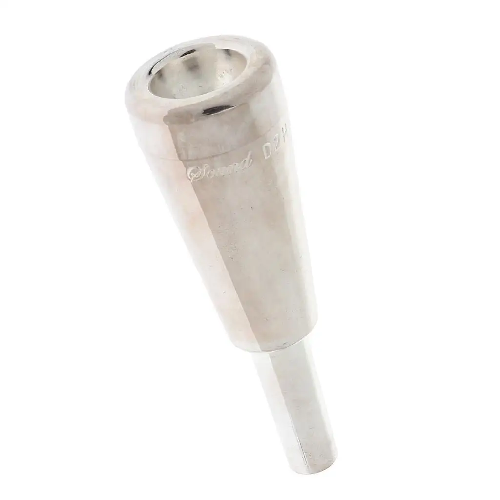 Tooyful Silver Plated Trumpet Mouthpiece for Trumpet Parts Accessories