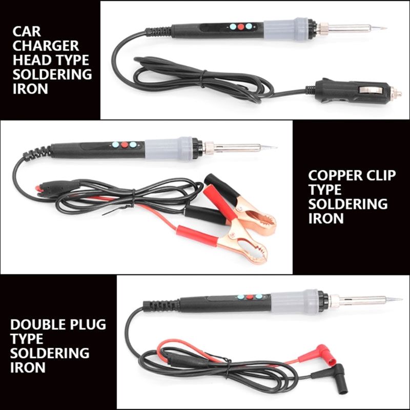 Nombre 4, 51BD pantalla digital hierro eléctrico calefacción interna baja tensión DC12v 24v LCD soldadura