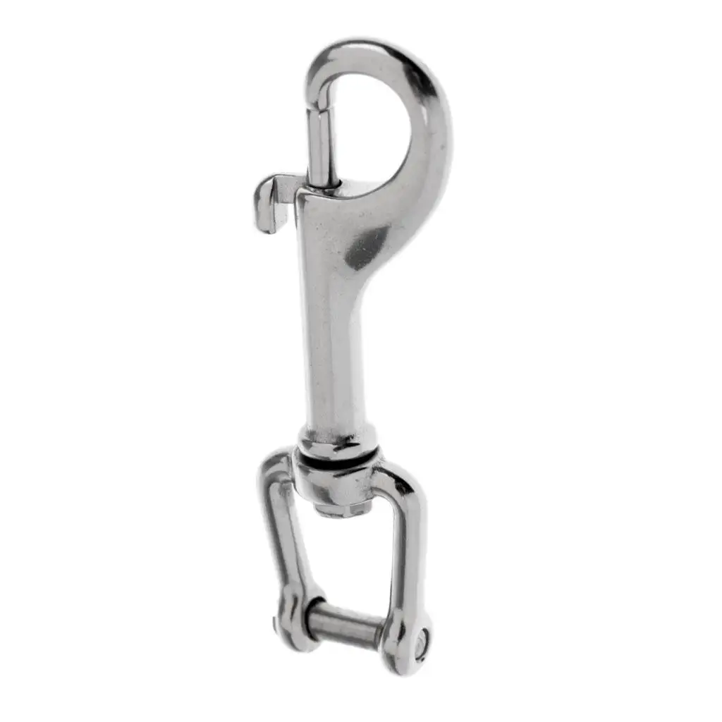 Swivel  Stainless Steel 6 Marine Hook Chain Clip Boat Parts Rigging 