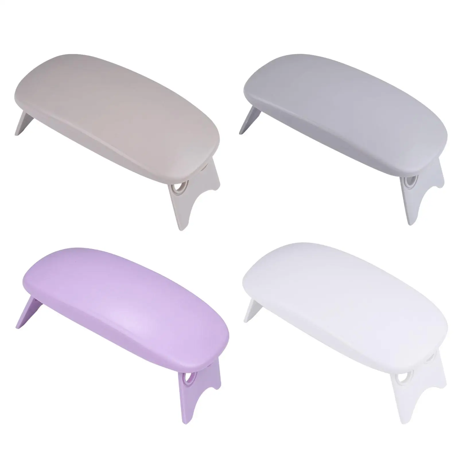 Nail Arm Rest, Folding Non Slip Comfortable Arm Rest Nail Table Manicure Hand Cushion for Salons, Valentine, DIY Birthday