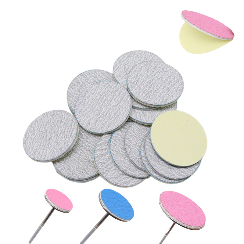 Best of New~White Sanding Paper 50 / pcs Pedicure Foot Care Tools 15mm 20mm 25mm 35mm Nail Drill Bit Disk Disc Salon Calluse Replaceable Reviews & Tips