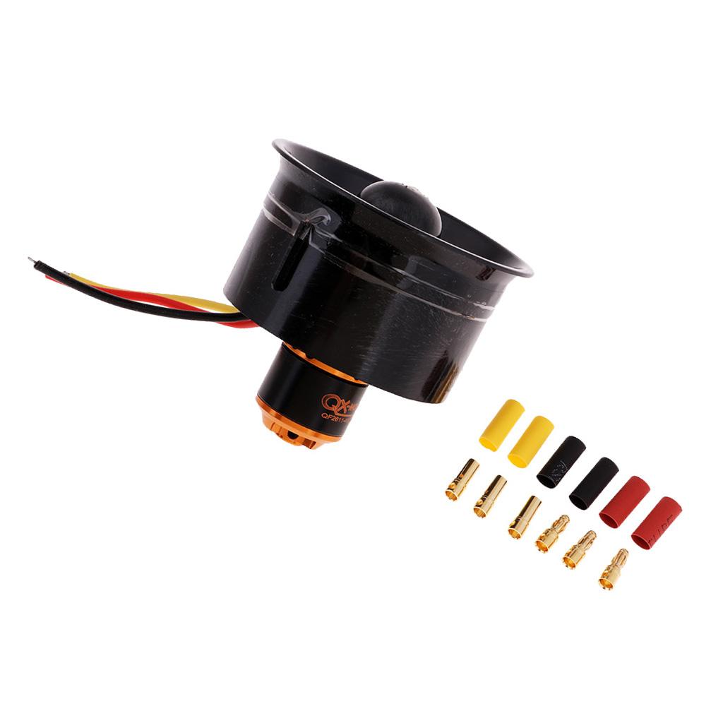 64mm Duct Fan QF2611 4500KV Brushless Motor 5  for RC EDF Jet Airplanes