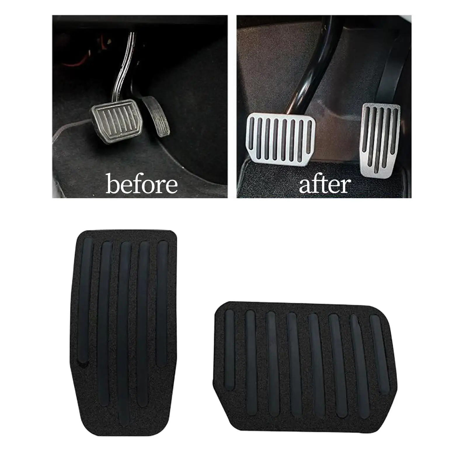 Car Foot Pedal Pads Brake Rest Gas Pedal Brake Pedal for Y