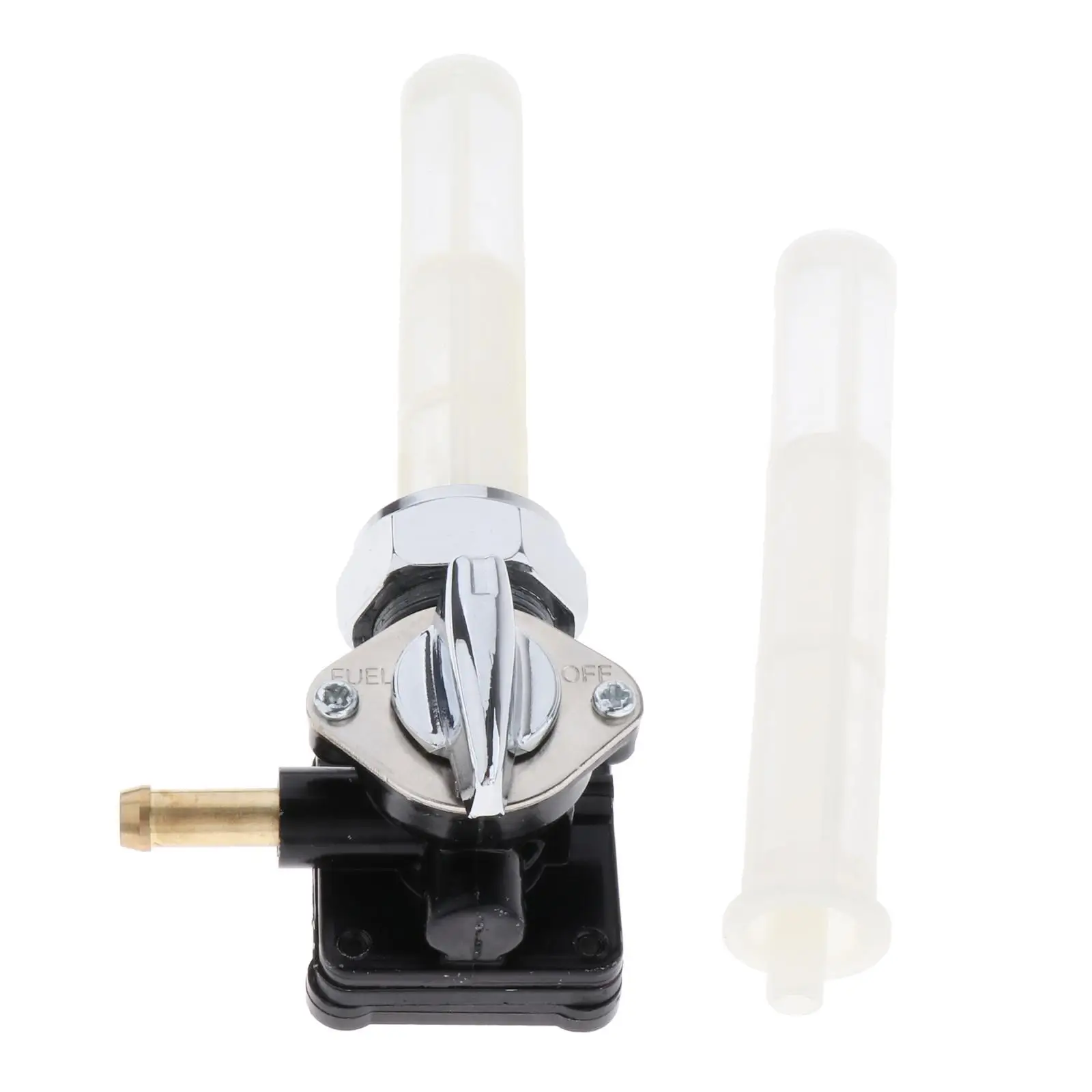 Motorcycle Fuel Switch Valve Petcock Metal Gas Shut Off Switch for Flst Fxd Direct Replaces Motorbike Accessory Spare Parts