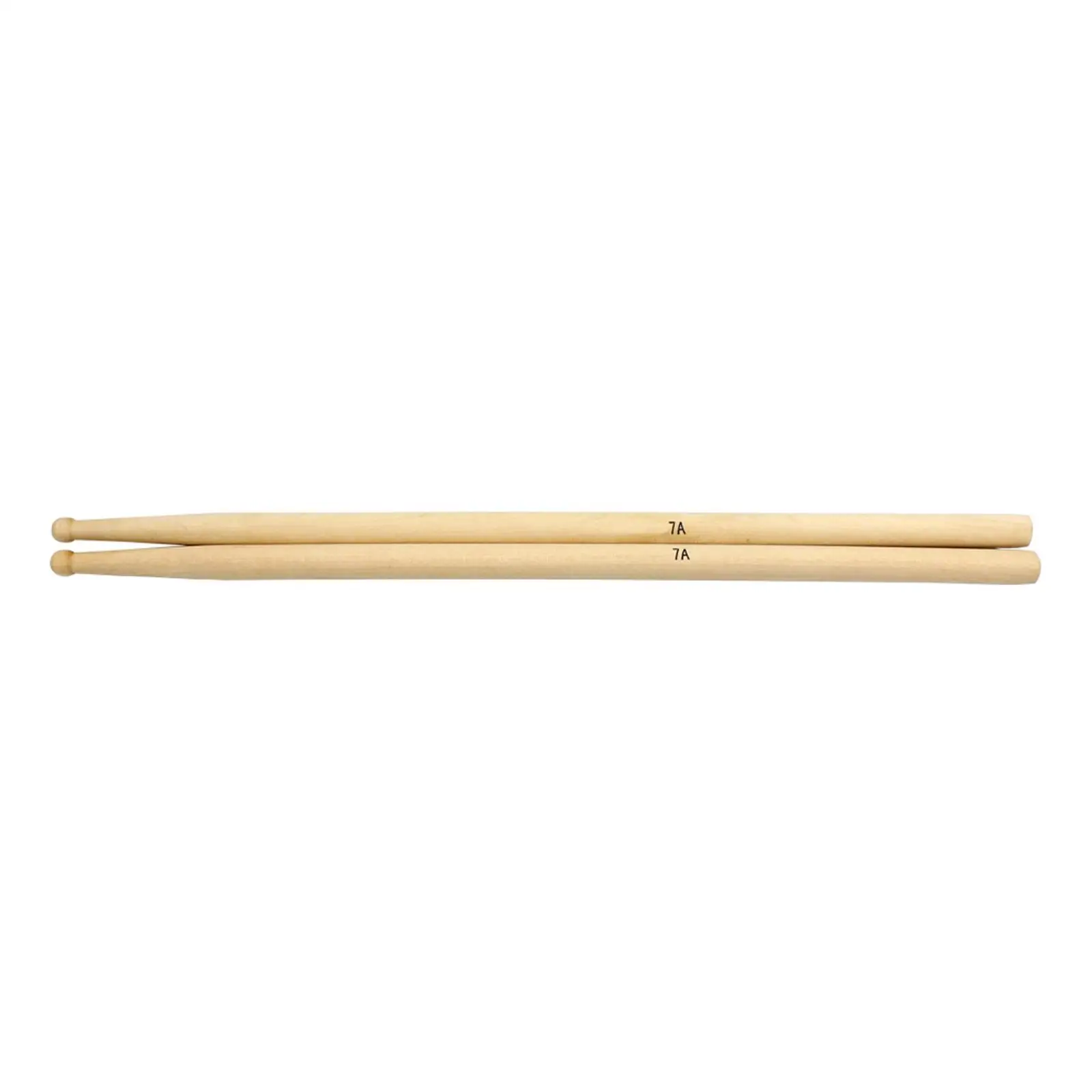 Wooden Drumstick Drum Sticks 7A Drumstick Wood Tip Drumstick for Beginners Professionals