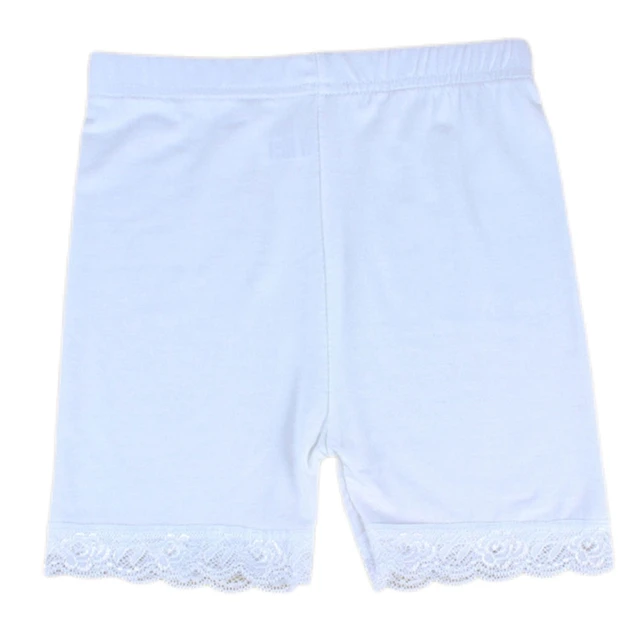 Kids Girls Lace Trim Safety Pants Children Summer Underwear
