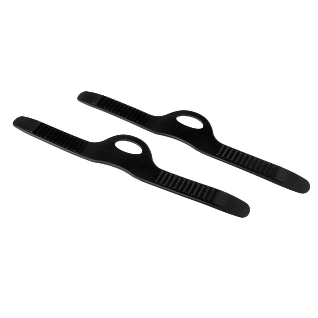 Durable diving   strap. Flexible  replacement strap holder, black