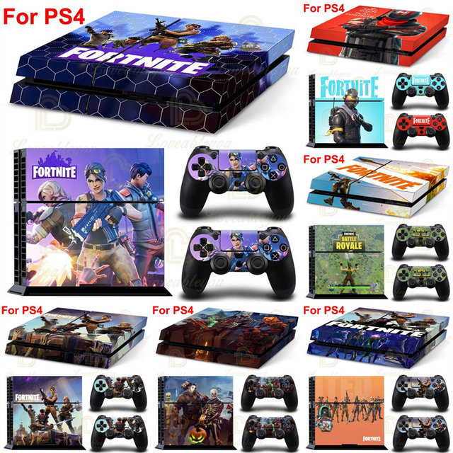 X Lord FORTNITE Battle Game Console Stickers For SONY XBOX ONE S Full Body  Color Skin Decals For PlayStation Controller Gamepad