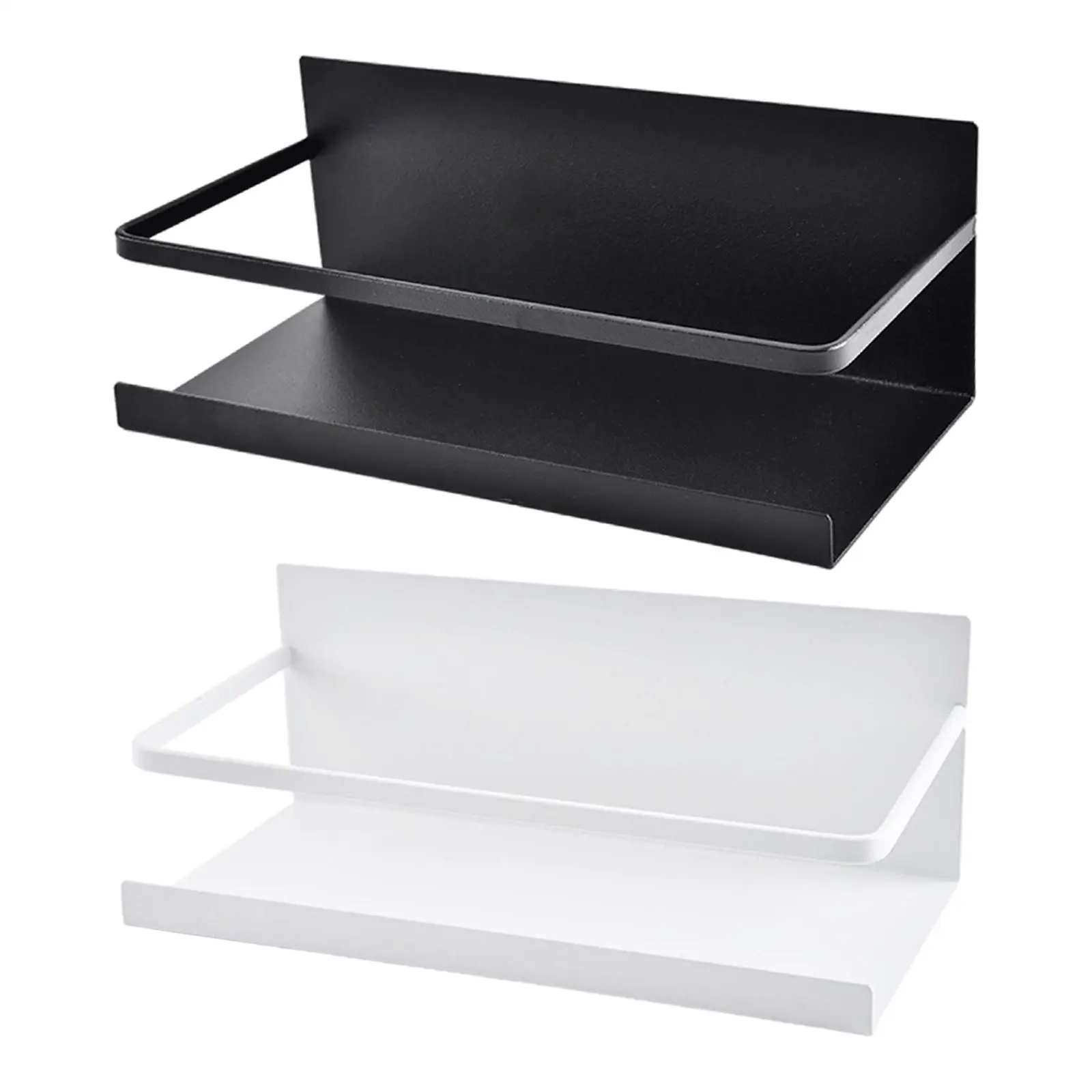 Magnetic Shelf Storage Organizer Cabinet Holders Single Tier for Cupboard
