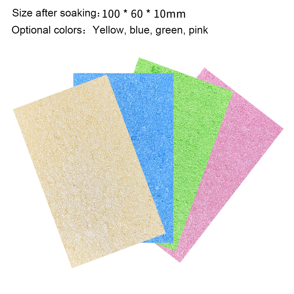 Title 2, 100X60MM Soldering Iron Tips Cleaning Sponge 10...