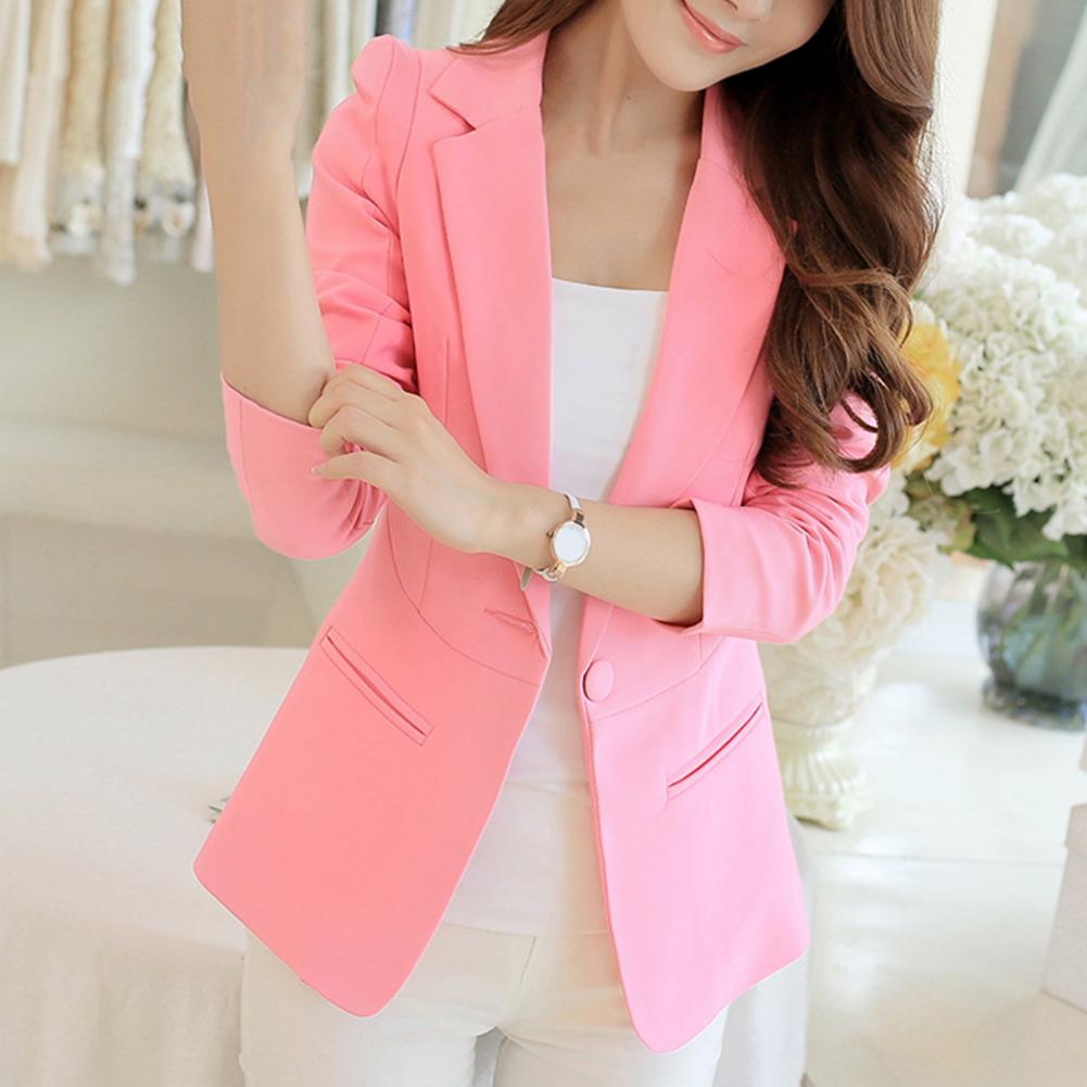 Title 10, Women Blazer 2023 Formal Slim Blazers Lady Offi...