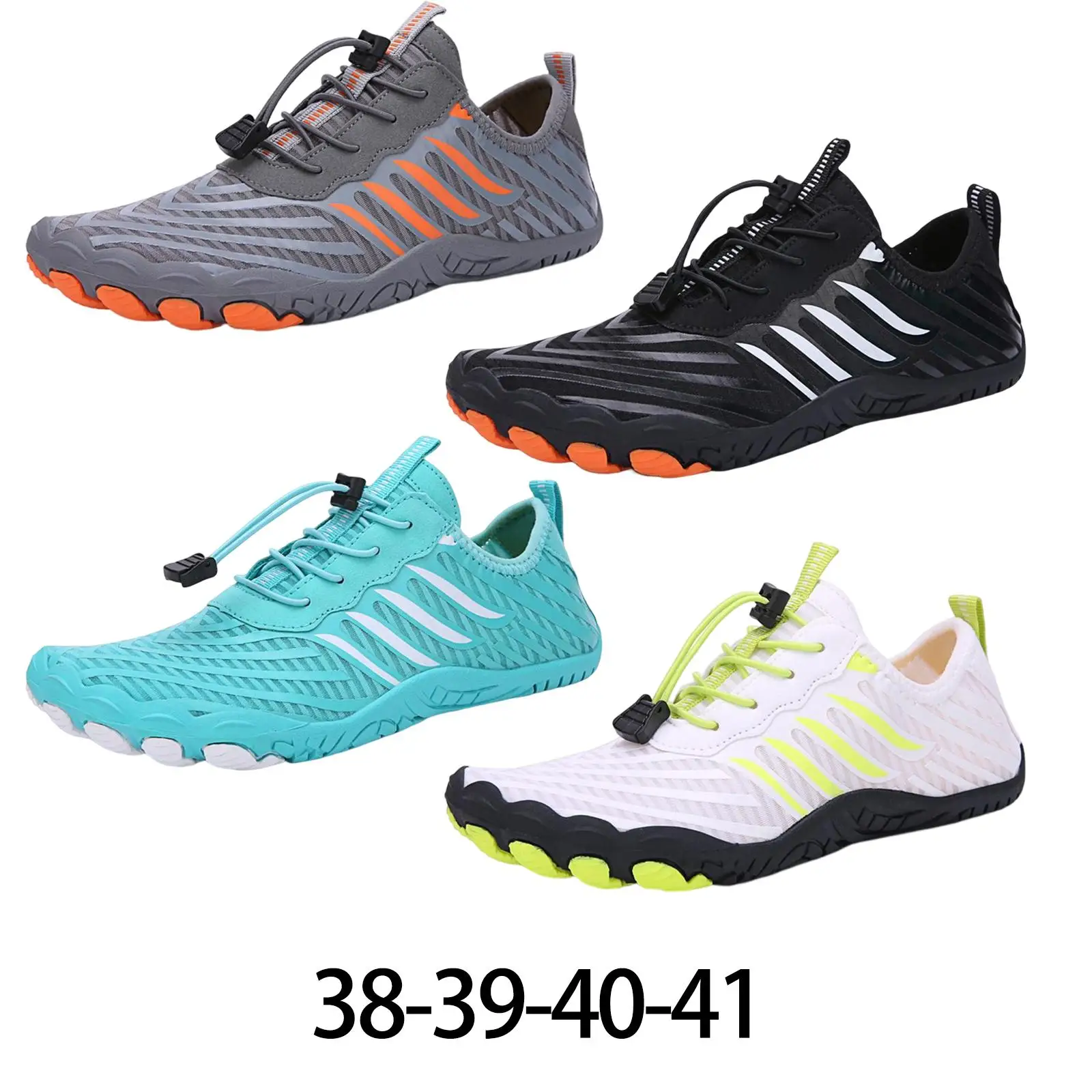 Breathable Men Water Shoes Sneakers Barefoot for Beach, Sailing, Surfing,