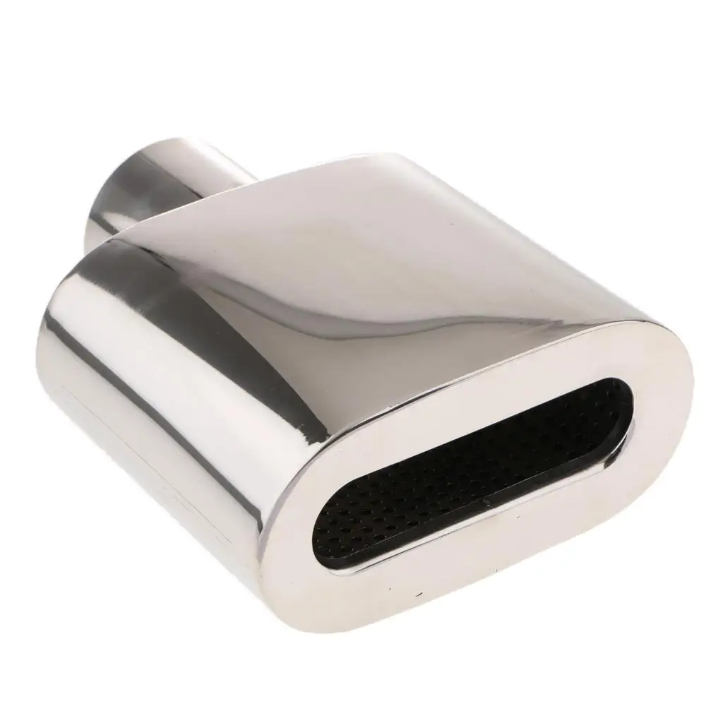 Stainless Steel Exhaust  Tail Pipe Tip Car Tail Throat Pipe