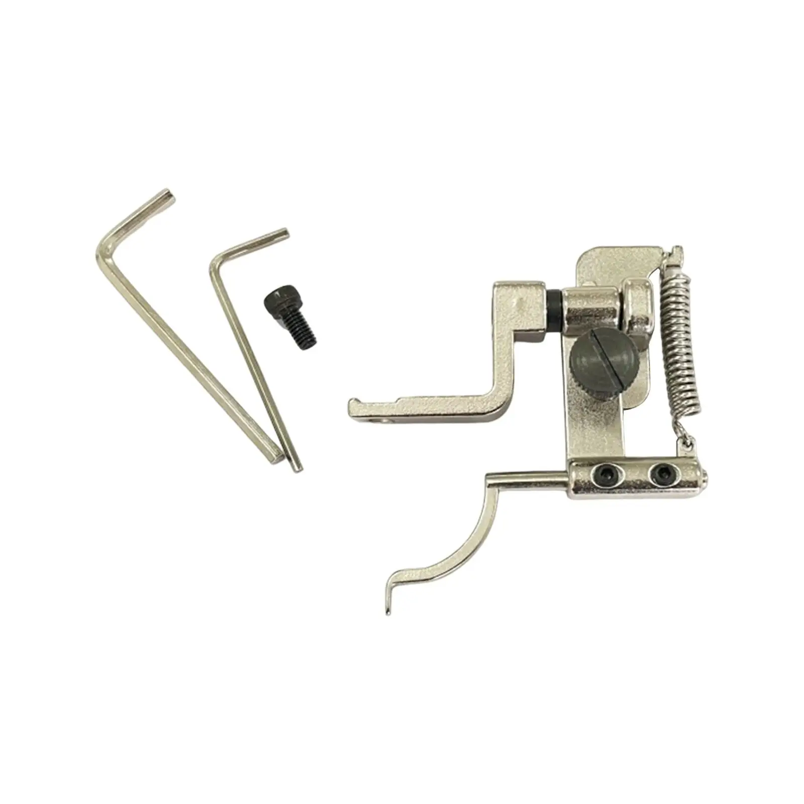 Suspended Edge Guide Seams Stitch Presser Edge Guide with Mounting Screws Universal Locator for Industrial Sewing Machines 891