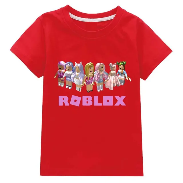Camiseta roblox 50% algodão bebê e adulto tamanhos - AliExpress