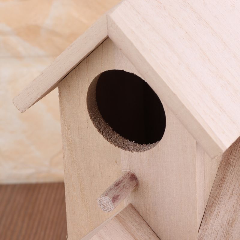 Title 9, for Creative Wooden Bird House Breeding Cage Bo...